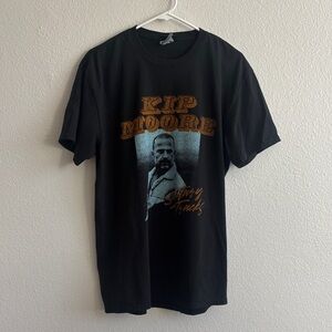 Kip Moore Official Merch Black Graphic T-Shirt